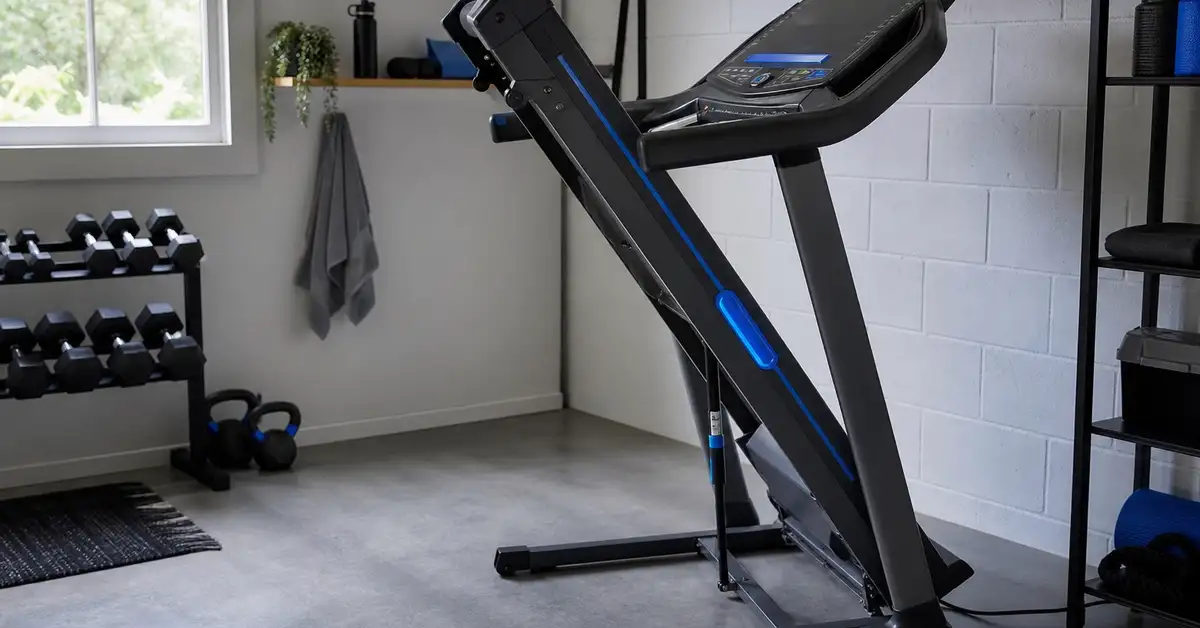 Ten treadmills for home gyms lined up by category — folding, non-folding and walking pad